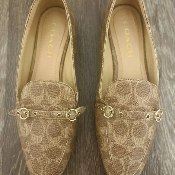 Coach Tan Loafers - Picture 4 of 8